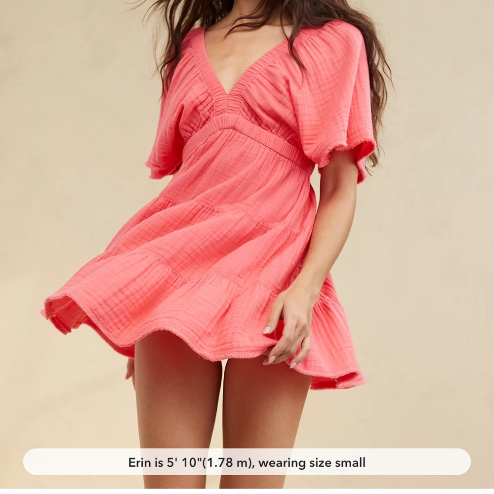 Aerie Flutter Sleeve Dress various sizes